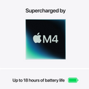 Apple MacBook Air MC6T4PP/A M4 Chip 16GB Memory 256GB Storage 13.6" IPS Liquid Retina display macOS Sequoia Laptop