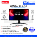 Lenovo Legion R25I-30. 67B7GACBPH 24.5IN FHD IPS 165HZ FREESYNC HDMI DP SPKR 90% Monitor