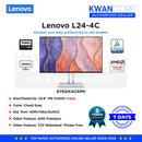 Lenovo L24-4C 67DDKAC6PH 23.8" IPS FHD 144Hz AMD FreeSync Gaming Monitor