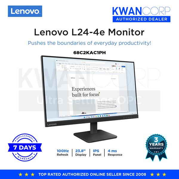 Lenovo L24-4E 68C2KAC1PH 23.8