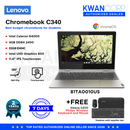 Lenovo Chromebook 81TA0010US Intel Celeron N4000 4GB RAM Intel UHD Graphics 32GB EMMC 11.6" IPS Touchscreen Chrome OS Laptop
