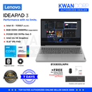 Lenovo IdeaPad 3i 81X800LNPH Intel i5 11th Gen 8GB RAM Intel Iris XE Graphics 512GB SSD 15.6" IPS FHD Windows 11 Laptop