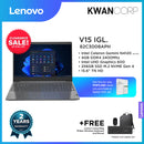 Lenovo	V15 IGL. 82C3008APH Intel Celeron 4GB RAM Intel UHD Graphics 600 256GB SSD 15.6" TN Windows 10 Mainstream Laptop