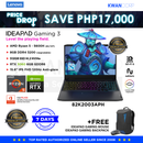 Lenovo IdeaPad Gaming 3 82K2003APH AMD Ryzen 5 - 5600H 8GB RAM RTX 3060 6GB 512GB SSD 15.6" IPS FHD 120Hz Windows 11 Gaming Laptop