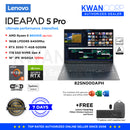 Lenovo IdeaPad 5 Pro. 82SN000APH AMD Ryzen 5 16GB RAM RTX 3050 Ti 4GB 1TB SSD 16" IPS WQXGA 120Hz Windows 11 Premium Laptop