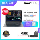 Lenovo IdeaPad 5 Pro. 82SN000APH AMD Ryzen 5 16GB RAM RTX 3050 Ti 4GB 1TB SSD 16" IPS WQXGA 120Hz Windows 11 Premium Laptop