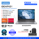 Lenovo Ideapad 1 82VG00HPPH AMD Ryzen 3 7320U 8GB RAM AMD Radeon 610M 512GB SSD Gen 4 15.6" FHD Mainstream Laptop