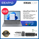 Lenovo IdeaPad Slim 3 82XQ00P0PH AMD Ryzen 3 7320U 8GB RAM AMD Radeon 610M 512GB SSD 15.6" FullHD 1920x1080 Windows 11 Mainstream Laptop