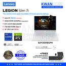 Lenovo Legion Slim 7i. 82Y3006GPH Intel i9 13900H 32GB RAM RTX 4070 8GB 1TB SSD 16" IPS 3.2K 165Hz Windows 11 Gaming Laptop