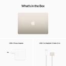 Apple MacBook Air MC7W4PP/A Apple M2 8-core 16GB Unified Memory Neural Engine 256GB SSD 13.6" Liquid Retina 2560 x 1664 MacOS Ventura Premium Laptop