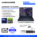 Dell Alienware 16X Aurora Intel Ultra 9 275HX RTX 5060 32GB RAM 1TB SSD 16" IPS WQXGA 240Hz Windows 11 Gaming Laptop