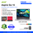 Acer Aspire Go 15 AG15-43P-R19X AMD Ryzen 5 7640HS 16GB RAM 512GB SSD 15.6" IPS FHD Display Windows 11 Laptop