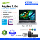 Acer Aspire Lite AL14-51M-364B Intel i3 1215U 8GB RAM Intel UHD Graphics 512GB SSD 14" IPS WUXGA Windows 11 Mainstream Laptop