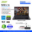 Acer Nitro V 15 ANV15-51-541P Intel i5 13420H 16GB RAM nVIDIA Geforce RTX 4050 6GB GDDR6 512GB SSD 15.6" IPS FullHD 165Hz Windows 11 Gaming Laptop