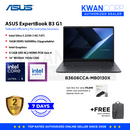 Asus Expert Book B3 B3606CCA-MB0130X Intel Ultra 5 225H 16GB RAM 512GB SSD 16" WUXGA Windows 11 Laptop