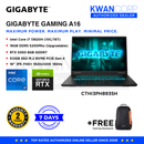 Gigabyte Gaming A16 CTHI3PH893SH Intel Core i7 13620H 16GB RAM 512GB SSD RTX 5050 8GB 16" IPS FHD+ 165Hz Display Windows 11 Gaming Laptop