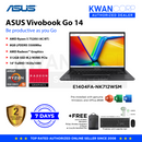 Asus VivoBook Go 14 E1404FA-NK712WSM AMD Ryzen 5 7520U 8GB RAM 512GB SSD 14" FHD Windows 11 Laptop