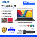 Asus Vivobook Go 15. E1504FA-NJ1528WSM AMD Ryzen 5 7520U 16GB RAM AMD Radeon™ Graphics 512GB SSD 15.6" TN FullHD 1920x1080 Windows 11 Mainstream Laptop