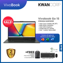 Asus Vivobook Go 15. E1504GA-NJ651WSM Intel i3 N305 8GB RAM Intel UHD Graphics 512GB SSD 15.6" FullHD 1920x1080  Windows 11 Mainstream Laptop