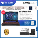 Asus TUF Gaming A15 2023 MODEL FA507NU-LP066W AMD Ryzen 7 7735HS 8GB RAM RTX 4050 6GB 512GB SSD Gen 4 15.6" IPS FHD 144Hz Gaming Laptop