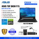 Asus TUF Dash F15 (2022 MODEL) FX517ZE-HN030W Intel i5 - 12450H 8GB RAM RTX3050Ti 4GB 512GB SSD 15.6" IPS FHD 144Hz Gaming Laptops