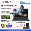 Asus ROG Strix G15 G513IC-HN073W AMD Ryzen 7 4800H 8GB RAM RTX 3050 4GB 512GB SSD 15.6" IPS FHD 144Hz Gaming Laptop