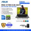 Asus ROG Strix G16. G614JU-N3532WSM Intel i5 13450HX 16GB RAM nVIDIA Geforce 	RTX 4050 6GB 512GB SSD 16" IPS WUXGA 1920x1200 165Hz Windows 11 Gaming Laptop