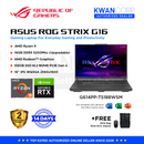 Asus ROG Strix G16 G614PP-TS188WSM AMD Ryzen 9 8940HX 16GB RAM 512GB SSD RTX 5070 8GB 16" IPS WQXGA 300Hz Display Windows 11 Gaming Laptop