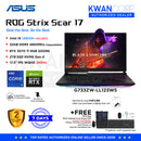 Asus ROG Strix Scar 17 G733ZW-LL123WS Intel i9 12th Gen 32GB RAM RTX 3070 Ti 8GB 2TB SSD 17.3" IPS WQHD 240Hz Windows 11 Gaming Laptop