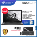 Asus ROG Zephyrus G14 GA401QC-K2141W AMD Ryzen 7 5800HS 16GB RAM RTX 3050 4GB 512GB SSD 14" IPS WQHD 120Hz Windows 11 Gaming Laptop