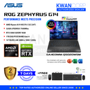 Asus ROG Zephyrus G14 GA403WM-QS020WSM AMD Ryzen AI 9 HX370 32GB LPDDR5X RTX 5060 GDDR7 8GB 1TB SSD PCIE NVME Gen 4 14" OLED 2.8K 2880 x 1800 120Hz Windows 11