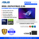 Asus ROG Zephyrus G16 GU605CR-QR221WSM Intel Ultra 9 285H 32GB RAM 1TB SSD RTX 5070 Ti 12GB 16" OLED WQXGA 240Hz Windows 11 Gaming Laptop