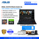Asus ROG Zephyrus Duo 16 (2023) GX650PY-NM044WS AMD Ryzen 9 7945HX 64GB RAM RTX 4090 16GB 4TB SSD 16" Mini LED QHD+ 240Hz Windows 11 Gaming Laptop