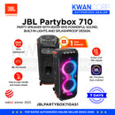 JBL Party Box 710 JBLPARTYBOX710AS1 IPX4 Splashproof JBL Original Pro Sound Speaker