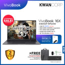 Asus Vivobook 16X. K3605ZF-RP523W Intel i5 12500H 8GB RAM nVIDIA Geforce  RTX 2050 4GB 512GB SSD 16" IPS WUXGA 1920x1200 Windows 11 Mainstream Laptop