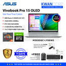 Asus Vivobook Pro 15 M3500QC-L1156WS AMD Ryzen 9 5900HX 16GB RAM RTX 3050 4GB 512GB SSD 15.6" OLED FHD Gaming Laptop