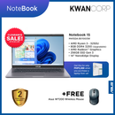 Asus Notebook M415DA-BV1003W AMD Ryzen 3 3250U 8GB RAM AMD Radeon™ Graphics 256GB SSD 14" Mainstream Laptop