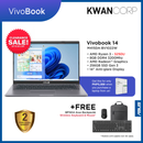 Asus Vivobook 14 M415DA-BV1022W AMD Ryzen 3 3250U 8GB RAM AMD Radeon™ Graphics 256GB SSD 14" Anti-Glare