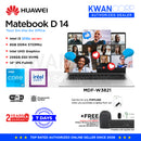 Huawei Matebook D 14 MDF-W3821 Intel i3 1215U 8GB RAM Intel UHD Graphics 256GB SSD 14" IPS FullHD Windows 11 Mainstream Laptop