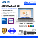 Asus Vivobook S14 S3407VA-LY088WSM Intel Core 5 210H 8GB RAM 512GB SSD 14" IPS WUXGA WIndows 11 Laptop