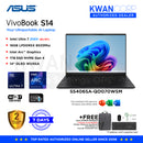Asus Vivobook S14. S5406SA-QD070WSM Intel Ultra 7 256V 16GB RAM Intel Arc™ Graphics 1TB SSD 14" OLED WUXGA 1920x1200 Mainstream Laptop