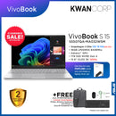Asus Vivobook S15. S5507QA-MA032WSM Snapdragon X Elite X1E 78 100 16GB RAM Adreno™ GPU 1TB SSD 15.6" OLED 3K 2880 x 1620 120Hz Windows 11 Mainstream Laptop