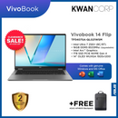 Asus Vivobook 14 Flip TP3407SA-QL021WSM Intel Ultra 7 256V 16GB RAM 1TB SSD Intel Arc 14" OLED WUXGA 360 Flip Touch Windows 11 Laptop