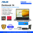 Asus Zenbook 14. UM3402YA-KM588WS AMD Ryzen 5 7530U 16GB RAM AMD Radeon™ Graphics 512GB SSD 14" OLED 2.8K 90Hz Windows 11 Premium Laptop