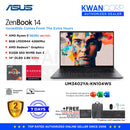 Asus Zenbook 14. UM3402YA-KN104WS AMD Ryzen 5 5625U 8GB RAM AMD Radeon™ Graphics 512GB SSD 14" OLED 2.8K 90Hz Windows 11 Premium Laptop