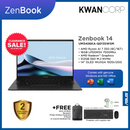 Asus Zenbook 14 UM3406KA-QD135WSM AMD Ryzen AI 7 350 16GB RAM 512GB SSD 14" OLED WUXGA Windows 11 Premium Laptop