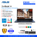 Asus Zenbook 14 UX3402ZA-KM062WS Intel i5 1240P 16GB RAM Intel Iris XE Graphics 512GB SSD 14" OLED 2.8K reso Premium Laptop