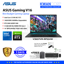 Asus Gaming V16 V3607VM-RP524W Intel Core 5 210H 16GB RAM 512GB SSD RTX 5060 8GB 16" WVA WUXGA 144Hz Windows 11 Gaming Laptop