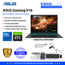 Asus Gaming V16. V3607VU-RP076W Intel Core 5 210H 8GB RAM nVIDIA Geforce  RTX 4050 6GB 512GB SSD 16" WVA WUXGA 144Hz Windows 11 Gaming Laptop