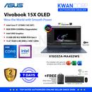 Asus Vivobook 15X X1503ZA-MA452WS Intel i7 12700H 8GB RAM Intel UHD Graphics 512GB SSD Gen 3 15.6" OLED 2.8K reso Mainstream Laptop